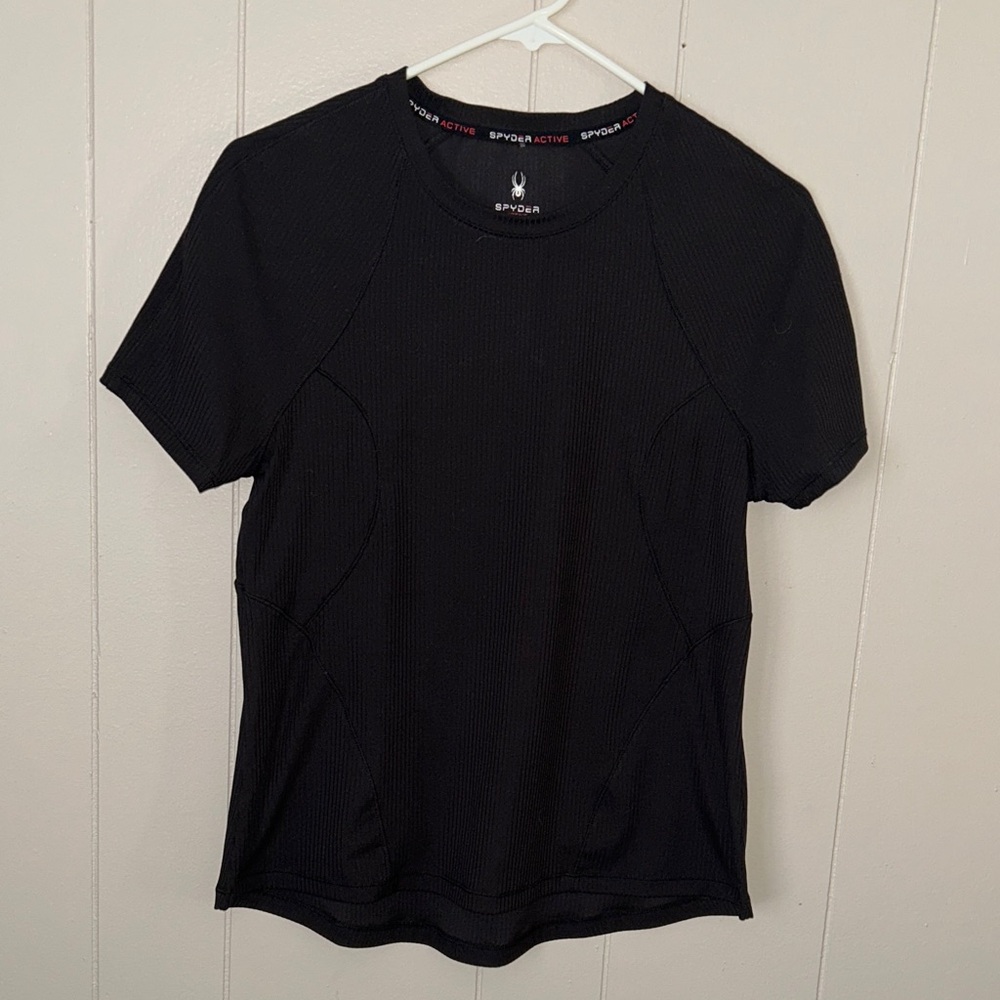 Spyder Black Short Sleeve Tee